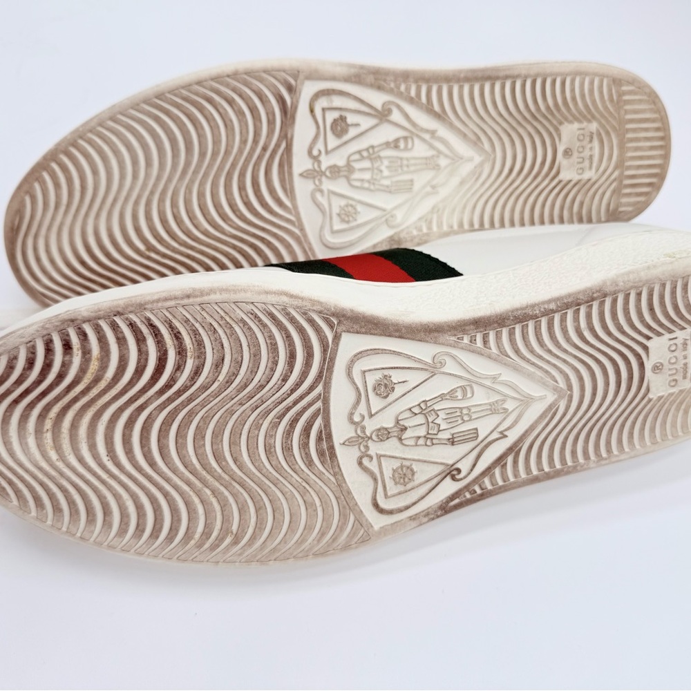 Gucci Men’s Ace Sneaker with Embroidery - Picture 6 of 11